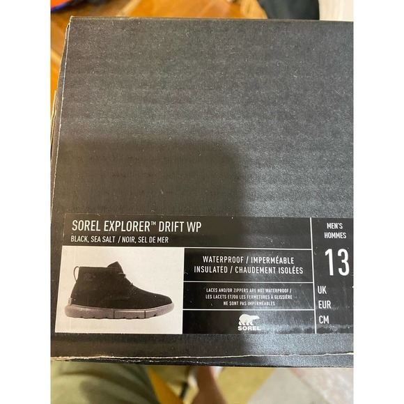 Sorel Explorer Drift Sneakers size 23 NWT - Picture 11 of 13